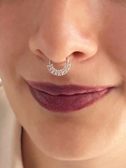 پیرسینگ فیک سپتام بدون سوراخ