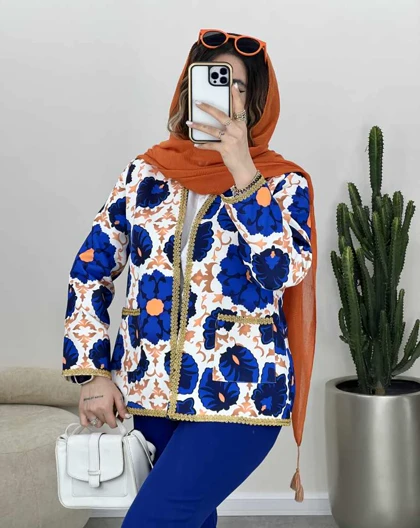 کت مزونی نوار دوزی شده(61)کد3429