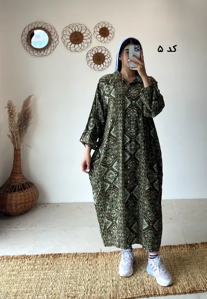 پیراهن نخی هیلدا