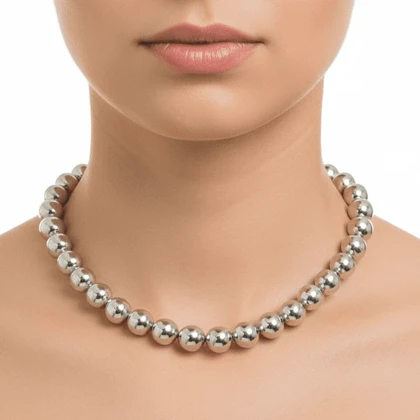 گردنبند زنانه مدل مروارید