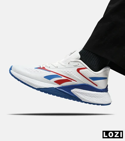 کفش کتانی سفید قرمز آبی REEBOK Speed 21 TR