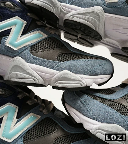 کفش کتانی زنانه آبی طوسی NEW BALANCE 9060