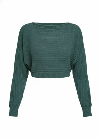 بافت کراپ بیسیک زنانه رزمری مدل Rose Merry CL3257