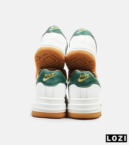 کفش مردانه و زنانه سفید سبز NIKE AIR FORCE مدل 2092