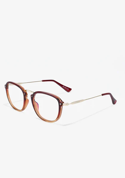 عینک کامپیوتر دی فرانکلین مدل D.franklin Roller SQ Burgundy / Blue Block