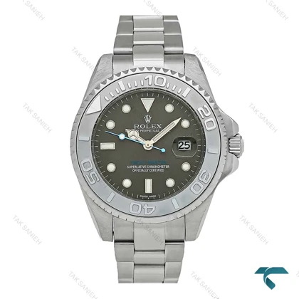 ساعت مردانه رولکس یاخ مستر استیل صفحه طوسی Rolex-7483-G