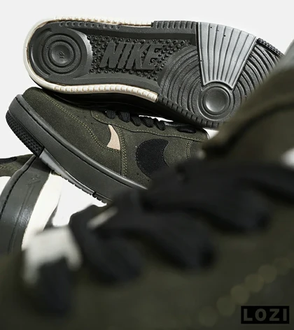 کفش مردانه و زنانه یشمی مشکی Nike Gama Force Sail مدل 7011