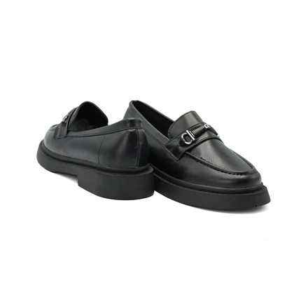 کفش کالج زنانه مدل Flat shoes - 0251_ Black