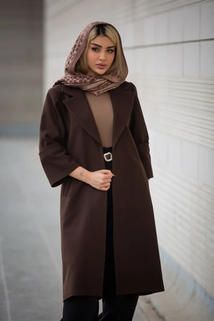 پالتو فوتر بلند آستین پاکتی New