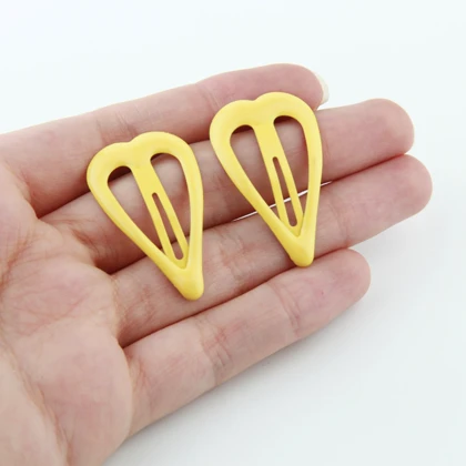 گیره مو دخترانه مدل تق تقی قلبی