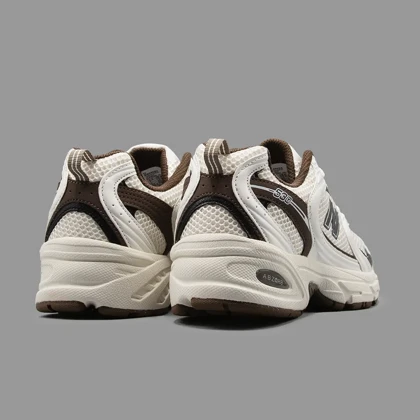 نیوبالانس 530 سفید قهوه ای New Balance 530 White Brown