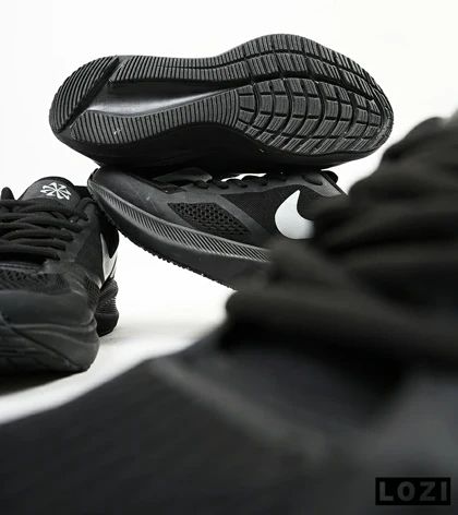 کفش کتانی مردانه و زنانه مشکی خاکستری Nike guide 10