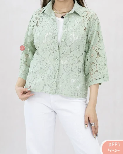 شومیز گیپور 5661