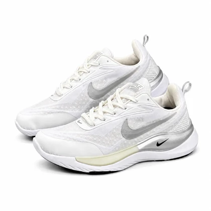 کفش کتانی مردانه مدل نایکی سفید طوسی NIKE New