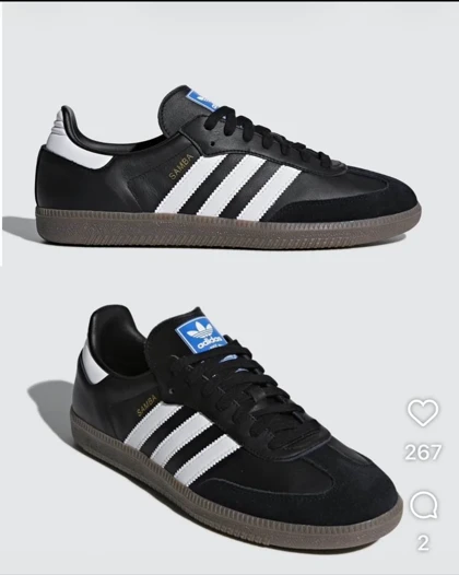 کتانی زنانه ونس آدیداس سامبا