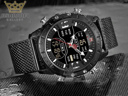 ساعت مچی اورجینال نیوی فورس مردانه Naviforce NF9153M