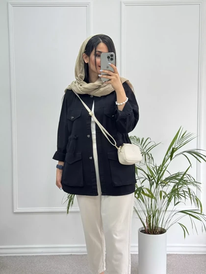 مانتو کتان شایلین