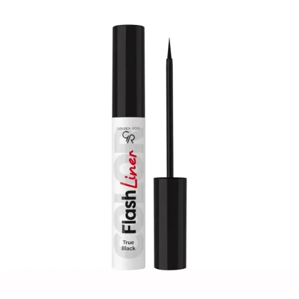 خط چشم گلدن رز مدل FLASH LINER رنگ True Black حجم 3.5 میلی لیتر