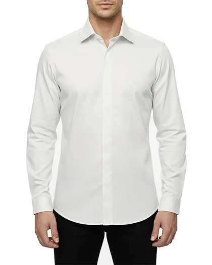 پیراهن مردانه ساده کد 1585