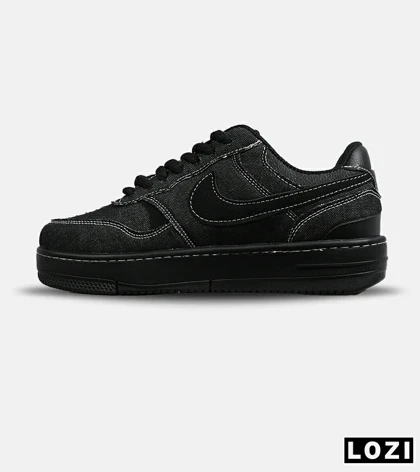 کفش کتانی مردانه و زنانه مشکی نایک NIKE AIR FORCE مدل 7743