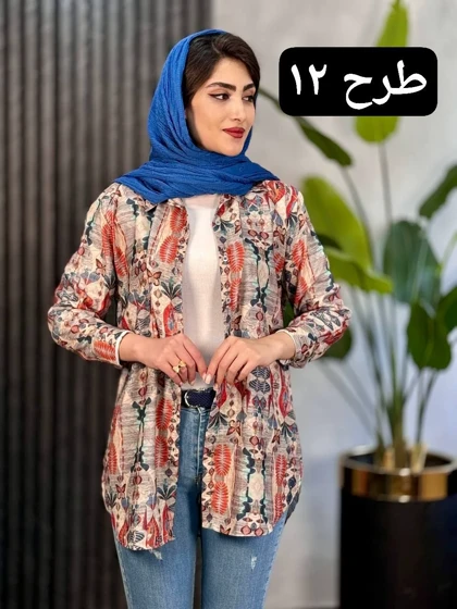 مانتو لینن تینا کد 1832