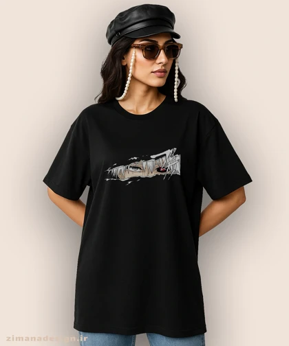 تیشرت لش مردانه و زنانه طرح توکیو غول شخصیت کانکی کد 918