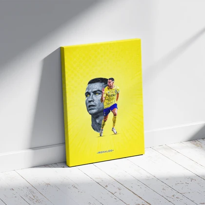 تابلو کریستیانو رونالدو Cristiano Ronaldo - النصر
