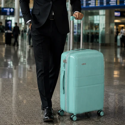چمدان نشکن فشن مدل FASHION - FSN6868 سری 4 عددی (کیف آرایشی هدیه)