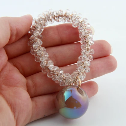 کش مو دخترانه مدل مروارید دار