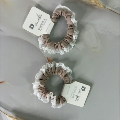 کش مو اسکرانچی تور دار کد 2139