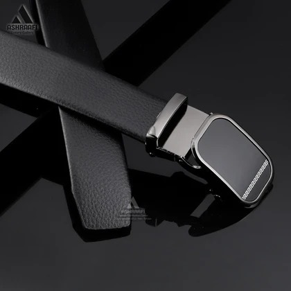 کمربند مردانه ریلی Leather Ratchet Belt BL34