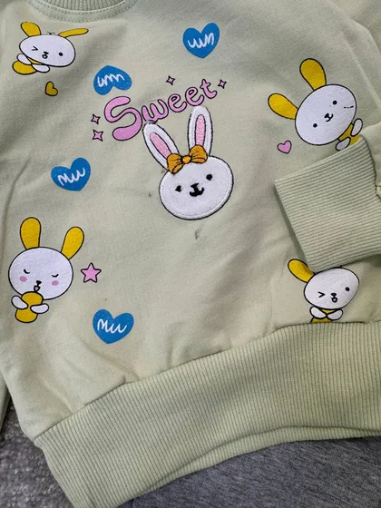 بلوز شلوار sweet rabbit (ایراددار)