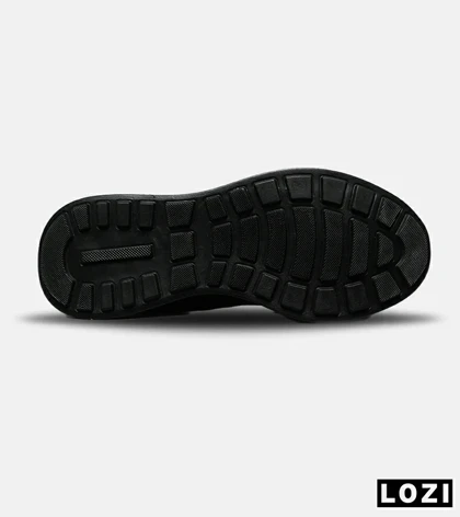 کفش کتانی مشکی بزرگ پا PRADA مدل 8177