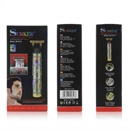 ماشین اصلاح سر و صورت سورکر مدل SK-817A کدA0010 گالری ساعت ضرابی