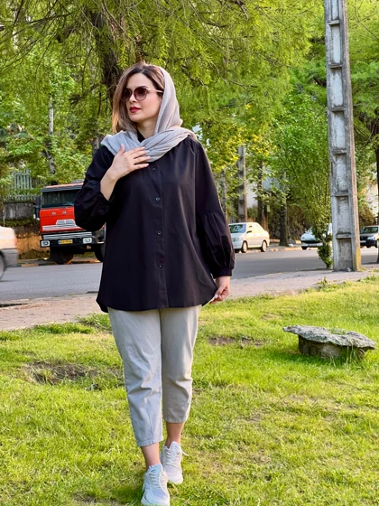 مانتو شومیزی پونه