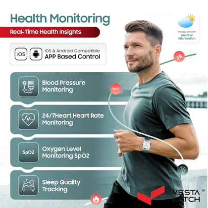 ساعت مچی هوشمند سوئیس میلیتاری SWISS MILITARY مدل SM-WCH-DOM6-SILF-GRNSS