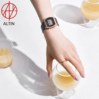 ساعت مچی دیجیتال کاسیو Casio مدل LW-204-1ADF اورجینال رزگلد و مشکی