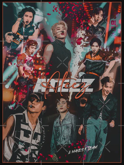 تیشرت آتیز | ATEEZ 2022 کد 226614
