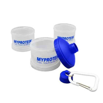 جا قرص و پودر مای پروتئین سه تیکه مدل MY PROTEIN ظرفیت 410 میلی لیتر