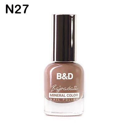لاک ناخن بی اند دی B&D ساده سری N