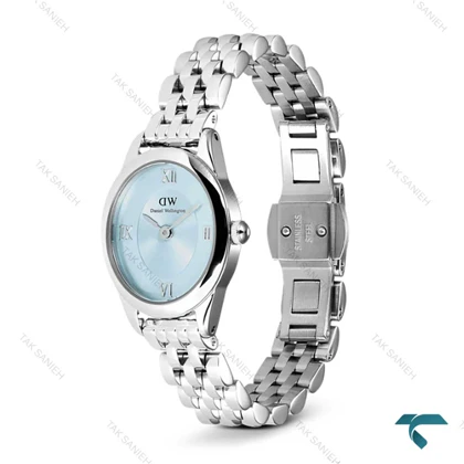 ساعت دنیل ولینگتون زنانه مینی Ophelia سیلور صفحه آبی DW-7691-L