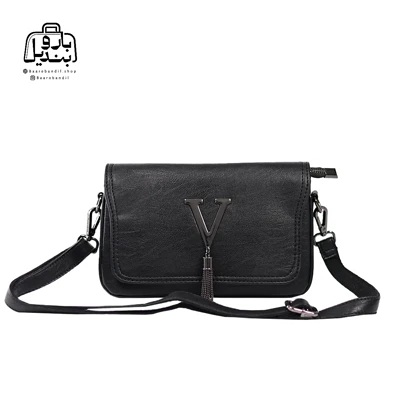 کیف دوشی چرم زنانه برند اکس دی XD کد 5191-1