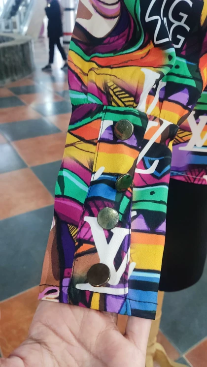 شومیز مجلسی طرحدار کد 490