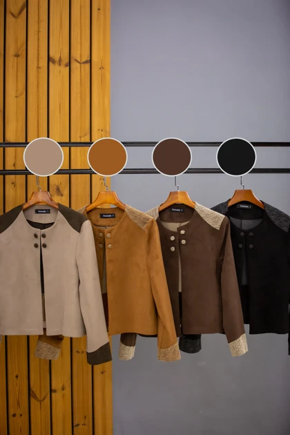 ست کت و دامن کشمیر ترکیبی