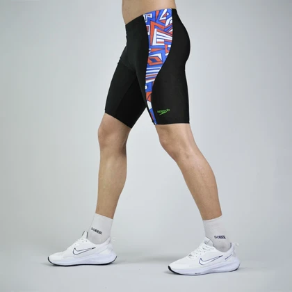 مایو شنا مردانه اسپیدو مدل 66905 آبی قرمز