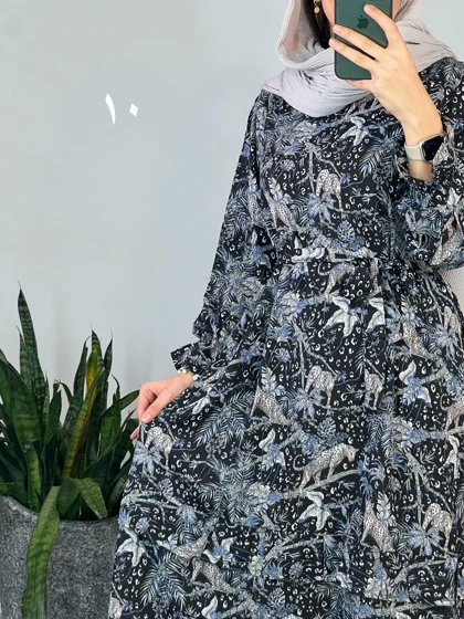 پیراهن مانتویی شکوفه 6