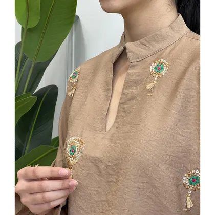 بلوز گلدوزی آیدا