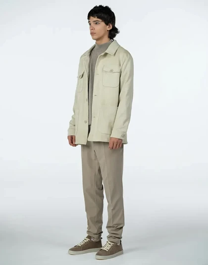 سوییت دو جیب نیم آستر