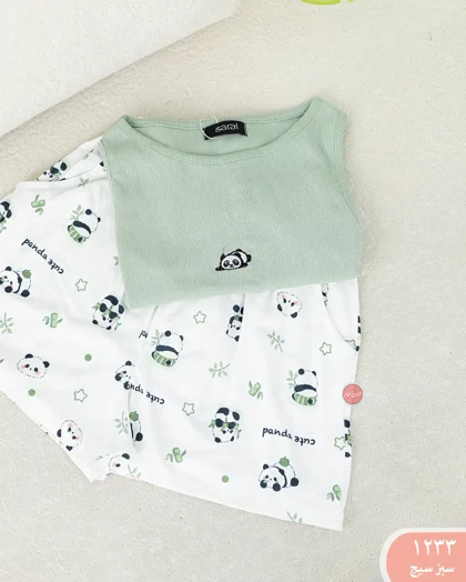 ست کراپ وشورتک فانتزی 1233