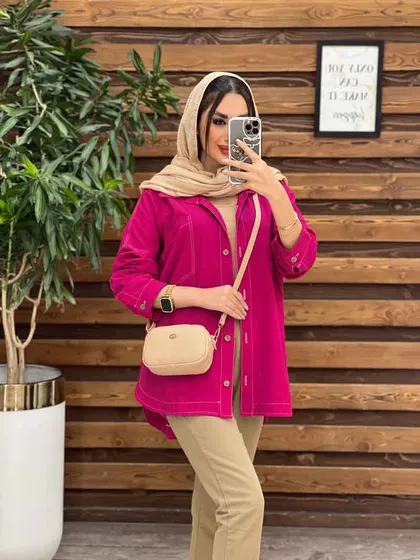 مانتو شومیزی دوخت دار